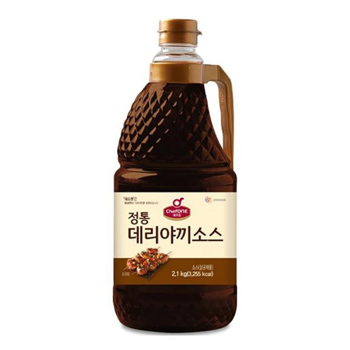 쉐프원 정통 데리야끼소스 2.1kg