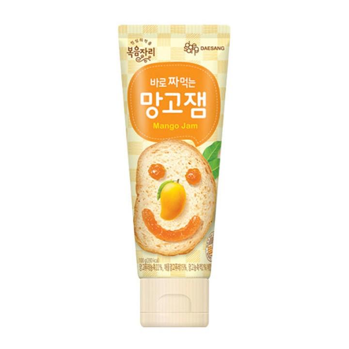복음자리 짜먹는 망고잼 100g X 4개