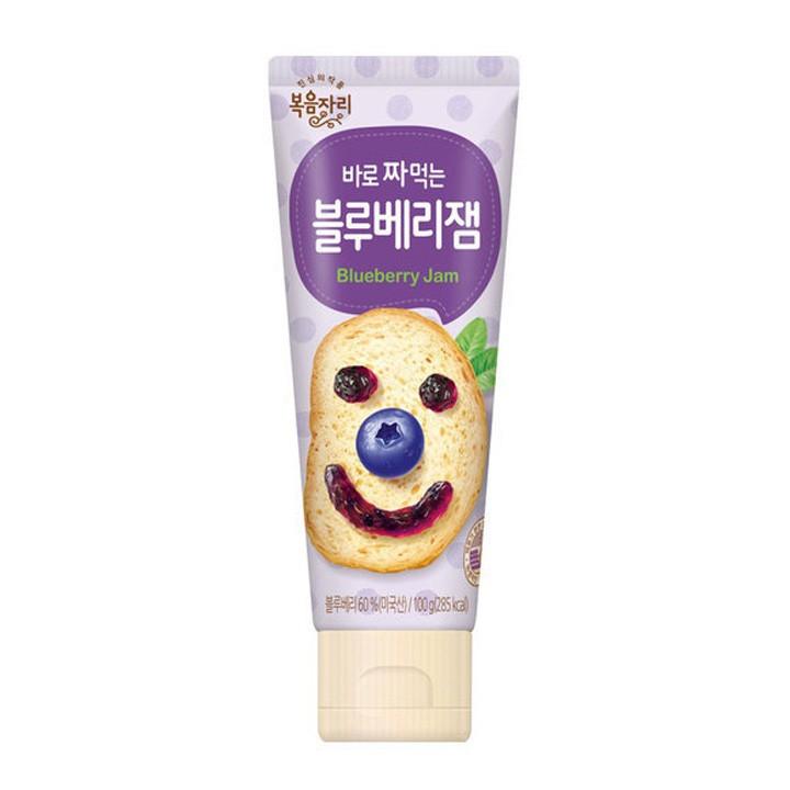 복음자리 짜먹는 블루베리잼 100g X 4개