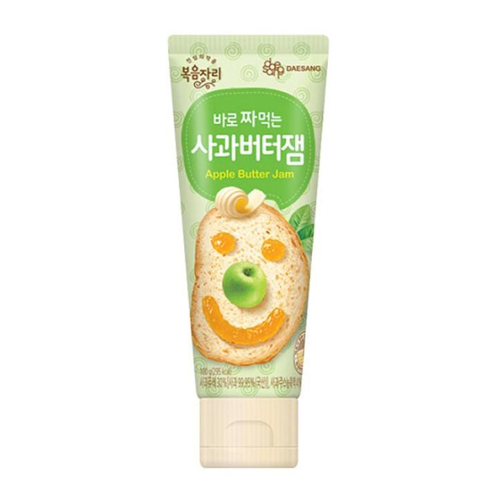 복음자리 짜먹는 사과버터잼 100g X 4개