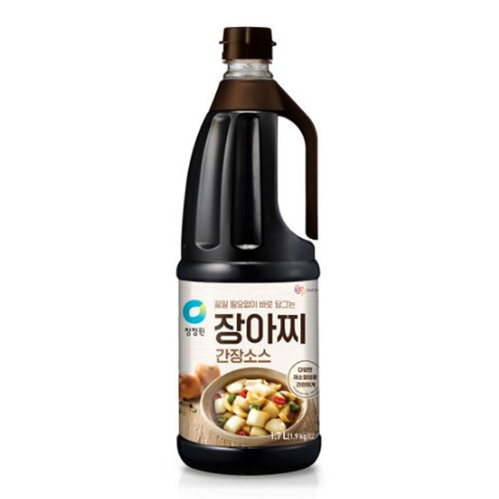 청정원 장아찌 간장소스 1.7L X 2개