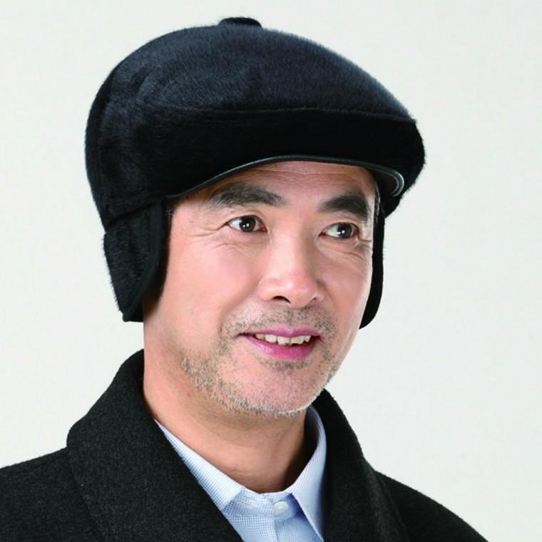 헌팅캡 어르신 할아버지 남성 보온 중년 남자 방한 방한 겨울 모자
