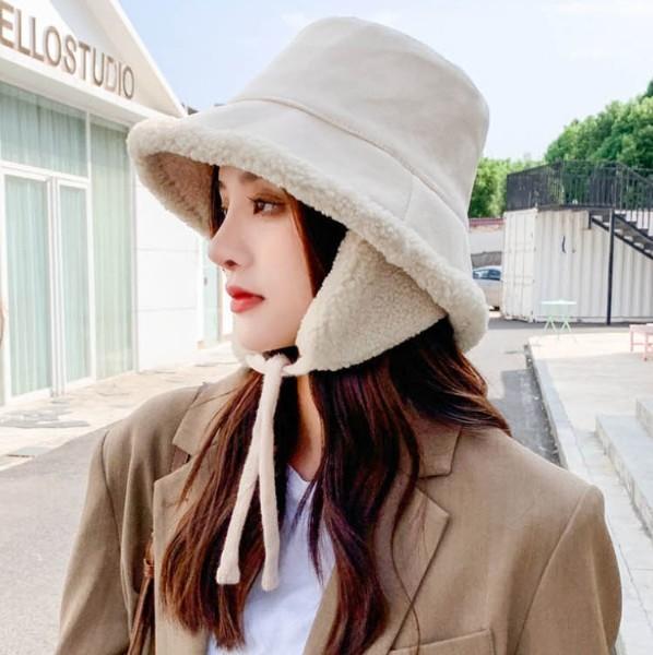 귀여운 트루퍼햇 겨울내내 따뜻한 패션 스타일 탈부착가능한 지퍼타입 귀달이겸 벙거지