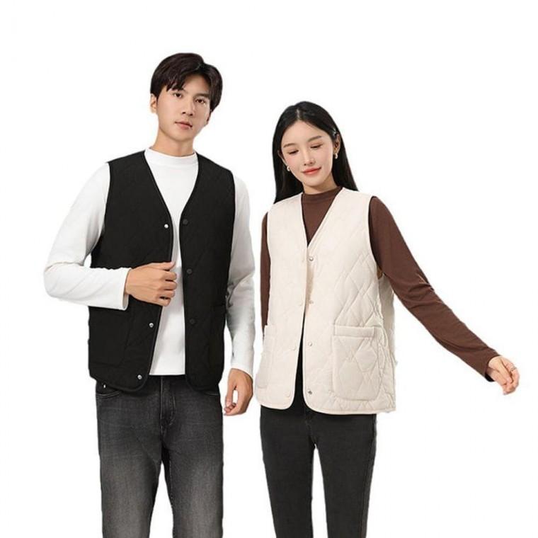 고퀄리티 솜패딩 조끼 남성 여성 이너패딩 방한 보온 보이넥 베스트 여성 의류 따뜻한 자켓 방한 조끼