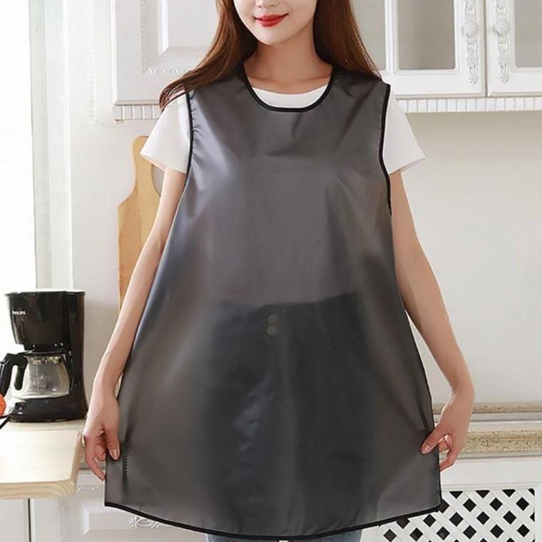 TPU 방수 앞치마 주방 식당 업소용 작업용 기본 80cm TPU 주방 음식점 원피스형 기본80cm