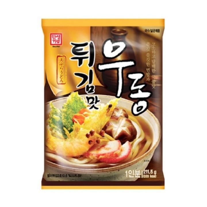 한성기업 튀김맛 우동 211.5g X 10개