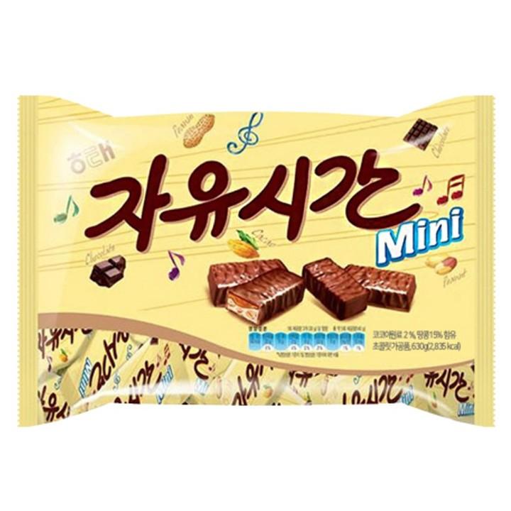 해태 자유시간 미니 초코바 630g
