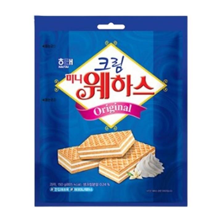 해태 크림 미니 웨하스 150g X 6개