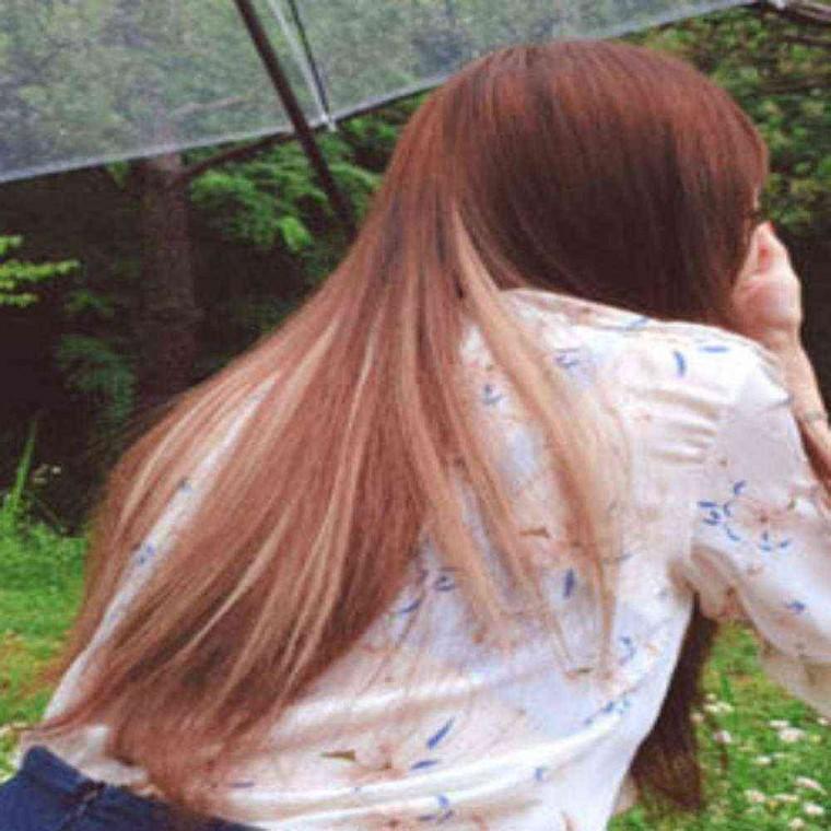 컬러 헤어피스 스트레이트 바닐라블론드 붙힘머리