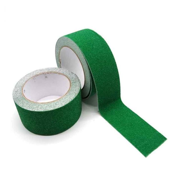 미끄럼방지 테이프 녹색 50mm x 5m 청면테이프