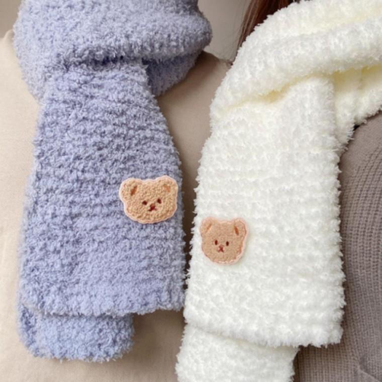 곰돌이 DIY 뜨개질 초보자 목도리 취미 키트 패키지