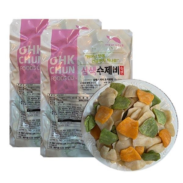 삼색수제비-1박스(1kgx10봉) 업소용수제비
