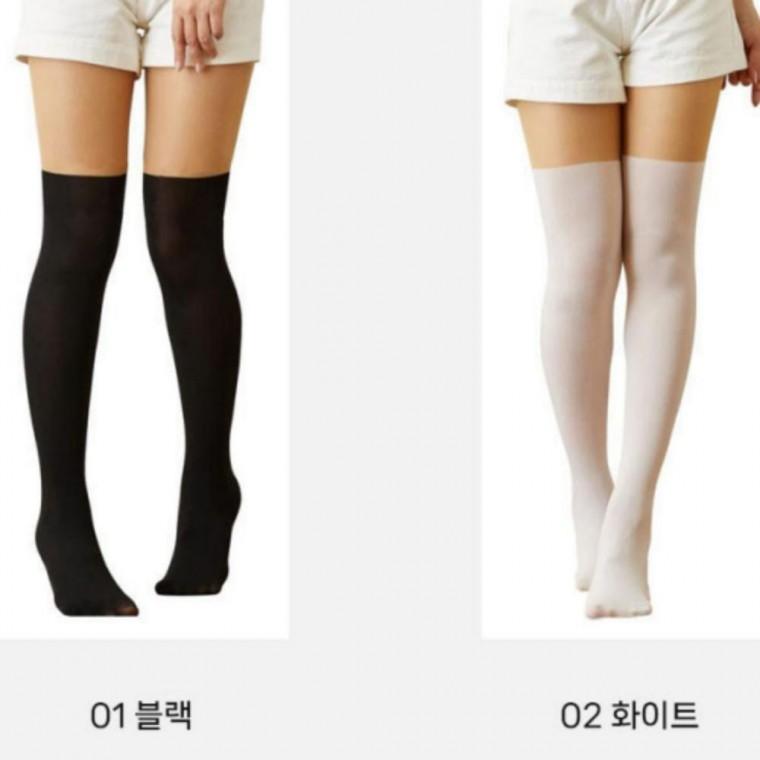 투톤 스타킹 잔솔 골프 자외선차단 여름 레깅스 여성 용 여성 골프 여자