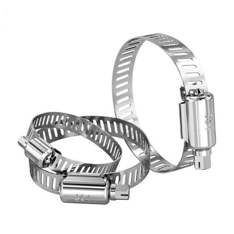 호스 연결 조임 스텐 밴드 13-19mm 16-25 50개입 배관 반도 클랩프 고정