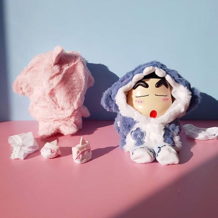20cm 솜인형 인형옷 귀여운 교복 피규어 3종 세트 꾸미기 자켓 솜인형옷 어인형옷