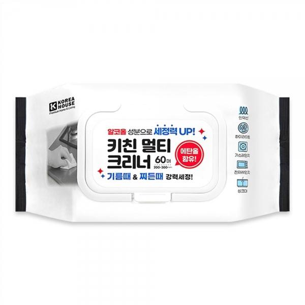 264-1A] 1950 키친 멀티 크리너 캡 60매 (8개세트)