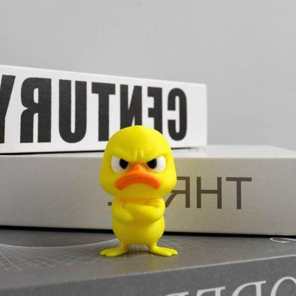 데스크 장식 3D프린터 오리 인형 피규어 촬영 소품 인테리어