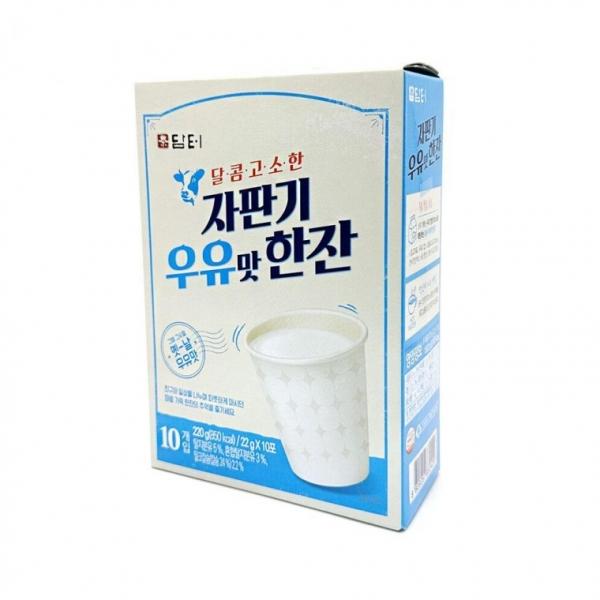 담터 달콤 고소한 자판기 우유맛 한잔 분말 10개입