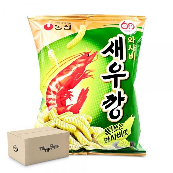 농심  와사비 새우깡 70g (1박스-20개)