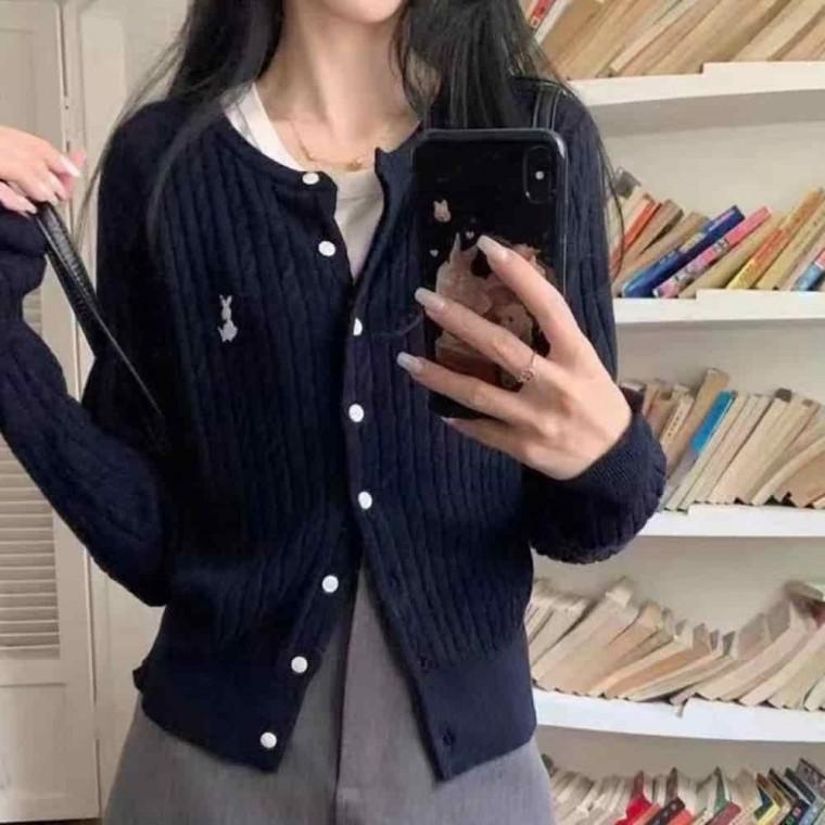 꽈배기 가디건 간절기가디건 가을니트가디건 가을가디건 가을코디 봄니트가디건
