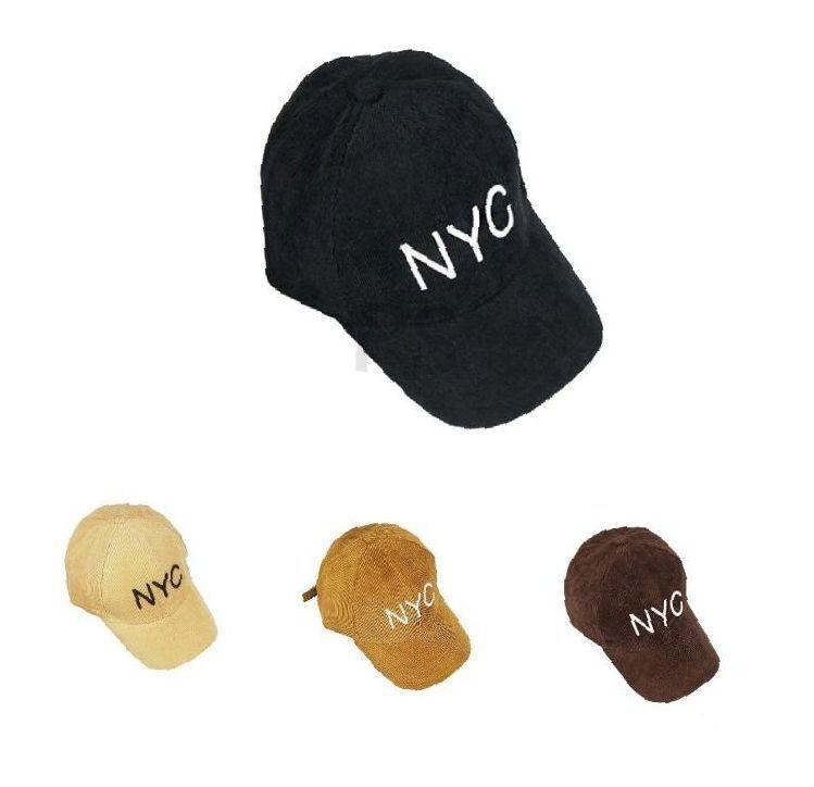 코듀로이 NYC 레터링 야구모자 예쁜모자 가을여자모자 여성겨울모자 여성가을모자 남자가을모자