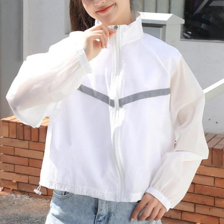 여자 봄 여름 가을 집업 크롭 바람막이 자켓 점퍼