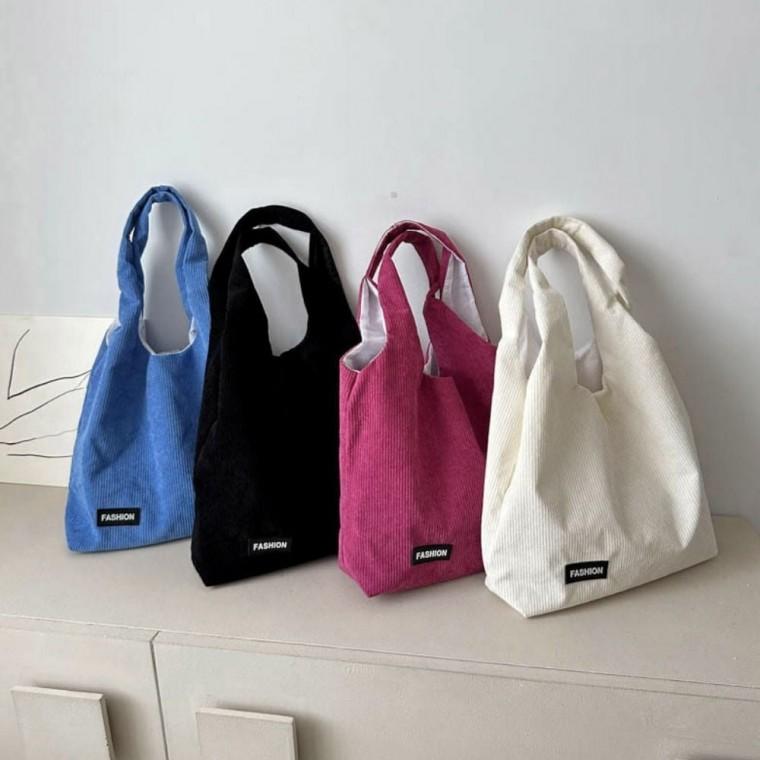 가을에코백 여자가방 숄더백 쇼퍼백 4컬러 가을 겨울 여성 코듀로이 데일리