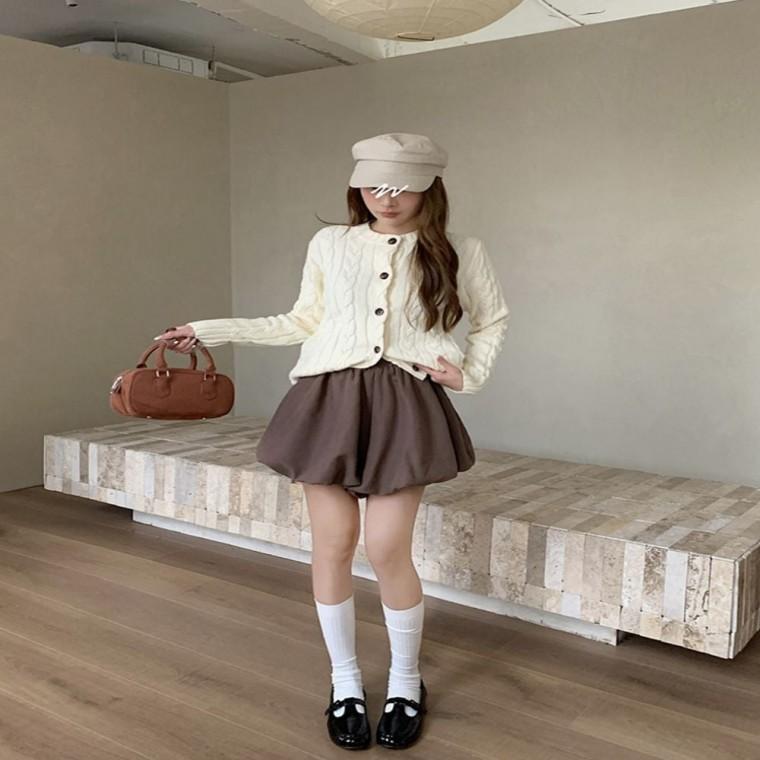 캐주얼반바지 밴딩반바지 가을 2컬러 벨벳팬츠 여자 가을반바지 호박숏팬츠
