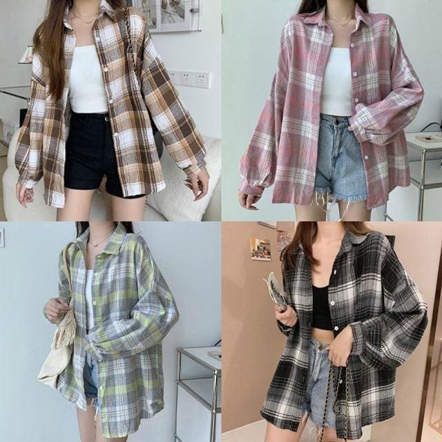 가을체크셔츠 기본 체크남방 기본남방 체크 가을 셔츠코디 체크셔츠 데일리