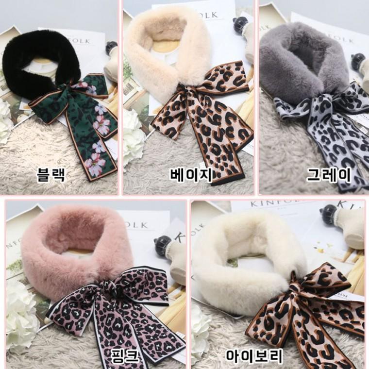 리본 가을머플러 가을 목 겨울 902 목도리 퍼목도리 겨울머플러