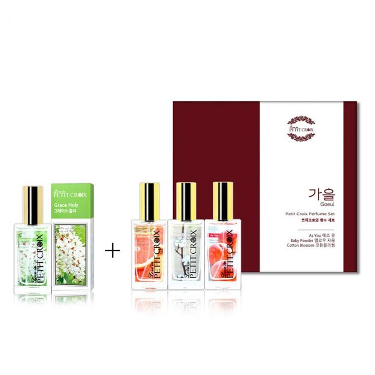 쁘띠크로와 향수 기프트 세트 가을 SET + 그레이스홀리(아카시아)