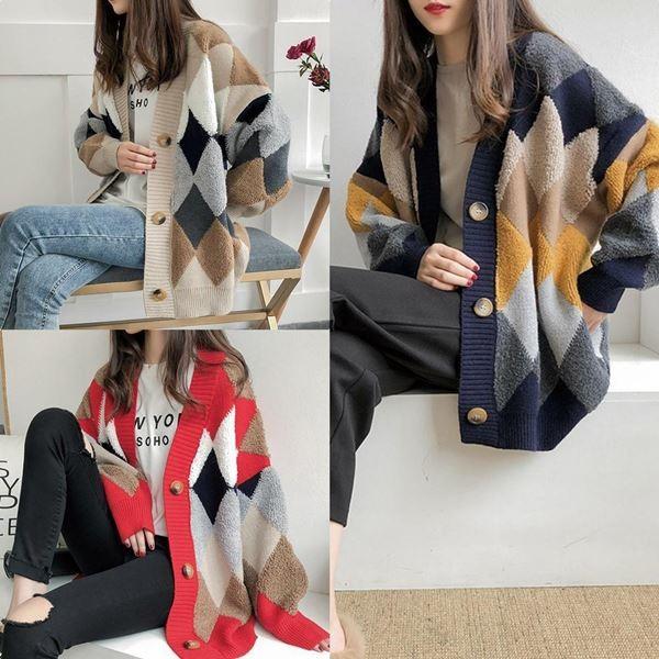 가디건 롱가디건 데일리 겨울 오버핏가디건 여자가디건 가을 루즈핏가디건