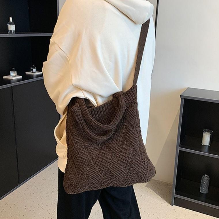 겨울니트가방 가을가방 휘뚜루마뚜루 데일리백 출근가방 휘뚜루마뚜루가방