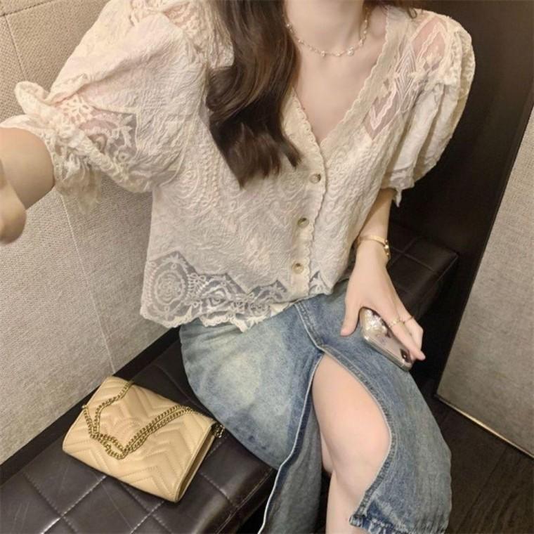 얇은 반팔 가디건 UJS085 가을 여성 망사 볼레로 숏볼레로 미니 간절기 가디건 긴팔 볼레로가디건 onm 숏가