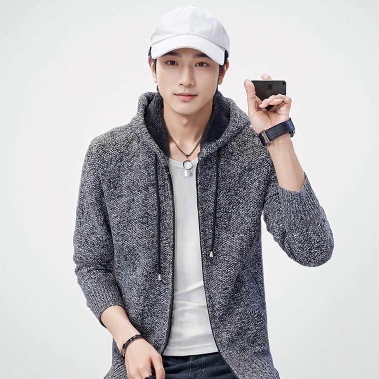 두꺼운 [PP-9] 겨울 가을 가디건 후드 후리스 C3 [PP106-2]