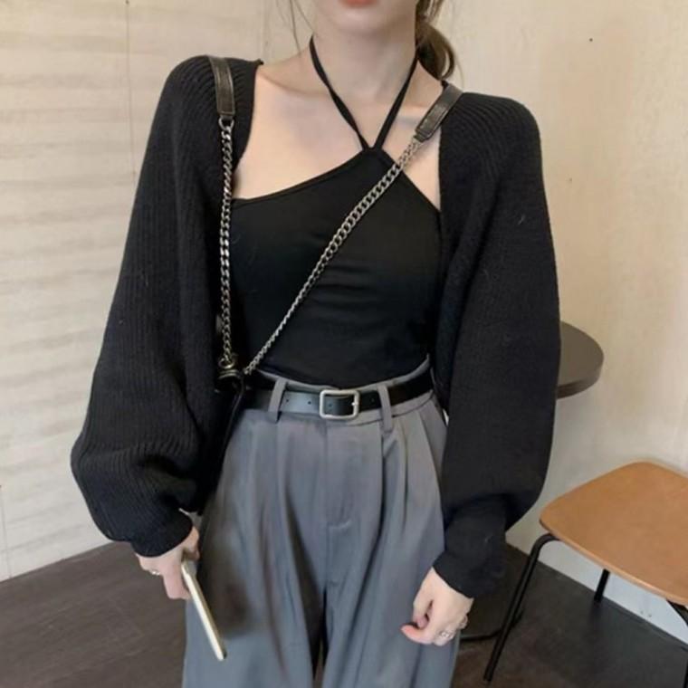 가을 간절기 여자 봄 가디건 부드러운 볼레로가디건