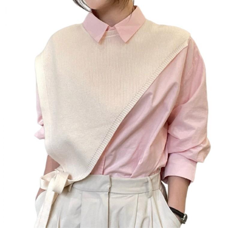 간절기 여성케이프 셔츠 레이어드 어깨숄 여자망토 니트망토 데일리룩 니트숄 패션숄 가을머플러 숄가디건