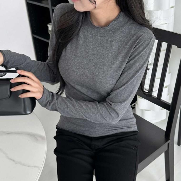 박스티 여성반팔티 가오리티셔츠 이너티셔츠 슬림핏 여성롱티셔츠 봄가을티