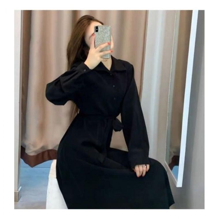 원피스 가디건원피스 허리끈원피스 여성 가을원피스 카라원피스 예쁜원피스