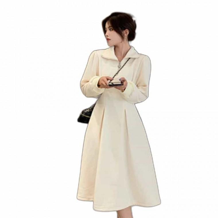 카라 A라인 봄 가을 원피스 하객원피스 편한원피스 여성원피스 휴가룩 외출원피스 하객룩원피스 피크닉원피