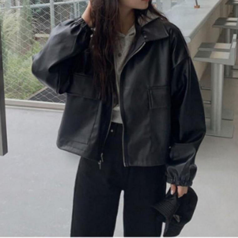 캐주얼 인기 라이더 자켓 레더 가죽 자켓 점퍼 가을 아우터