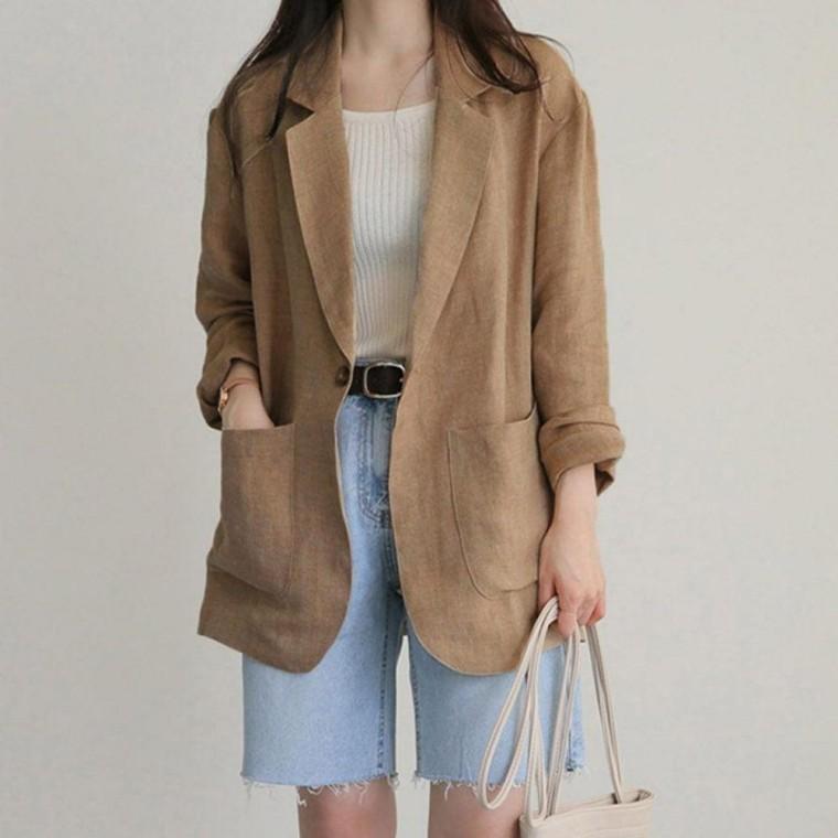 셔츠형자켓 여성 여름 무지 봄 가을 셔츠 자켓 가벼운 셔츠 여성 의류