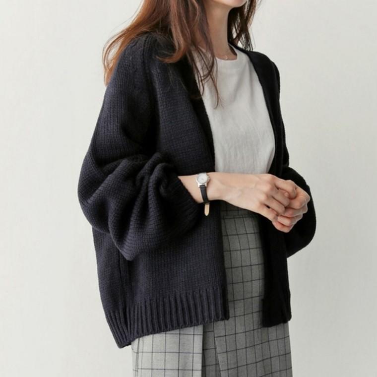 3컬러 봄 카디건 로브 겨울 니트 가을 숏가디건 여자