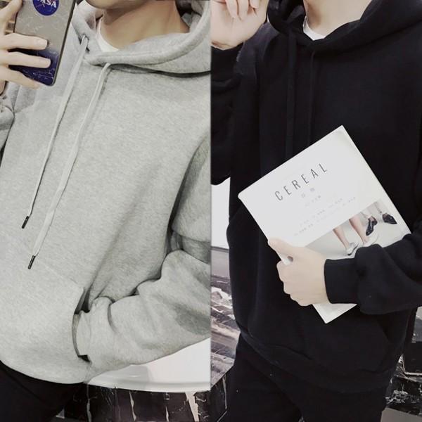 후드티 기모안감 긴팔 가을티셔츠 발열 무지 INSUM31