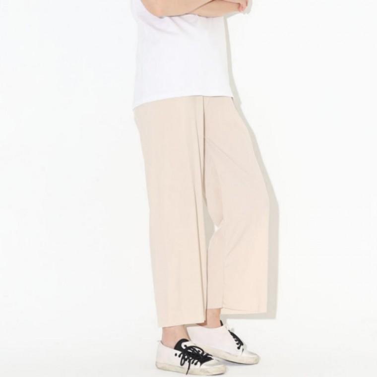 통바지 여성 밴드 와이드팬츠 밴드바지 슬랙스 가을