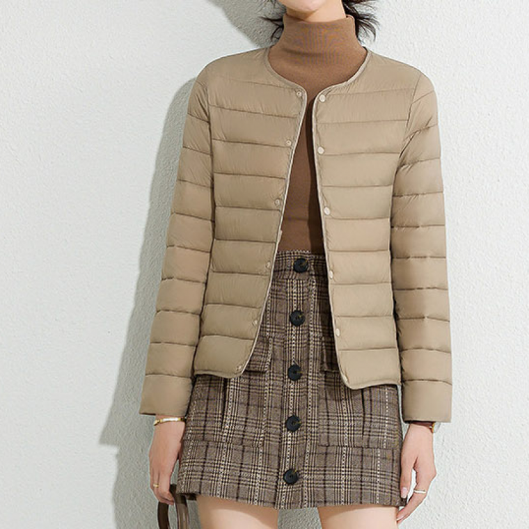 패딩조끼추천 경량패딩 가을점퍼 바람막이재킷 투웨이넥 여성 패딩자켓 간절기점퍼