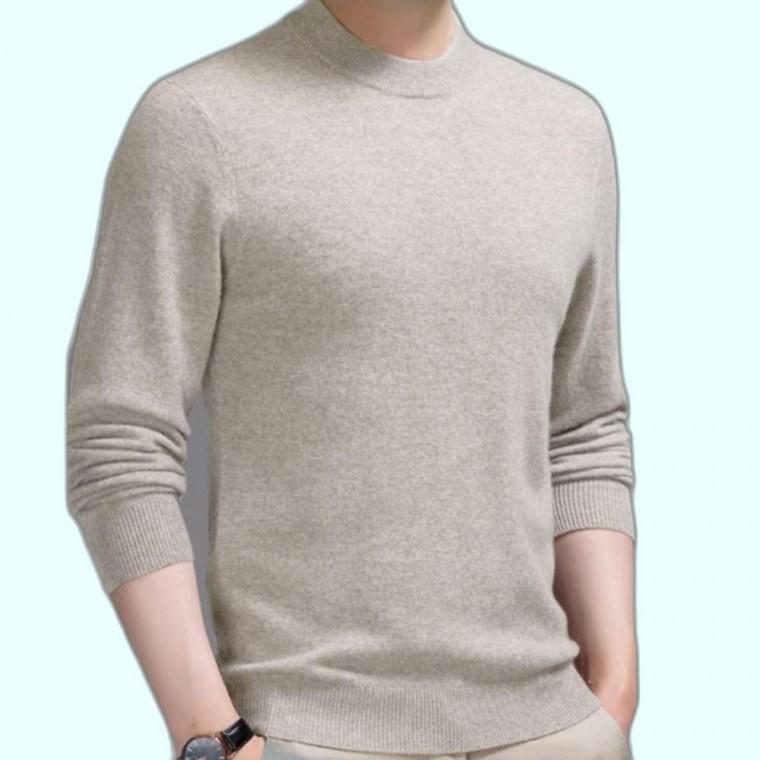 남성 긴팔 니트 얇은 목폴라 반목티 터틀넥 스웨터 가을 겨울 이너티
