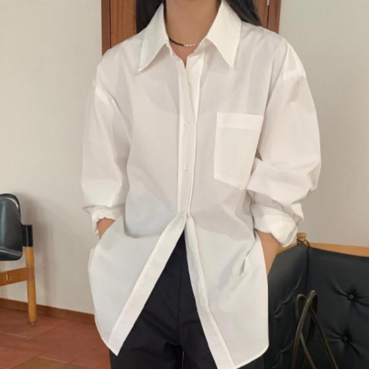 남방 루즈핏 가을 긴팔 셔츠 블라우스 봄 여성 여름