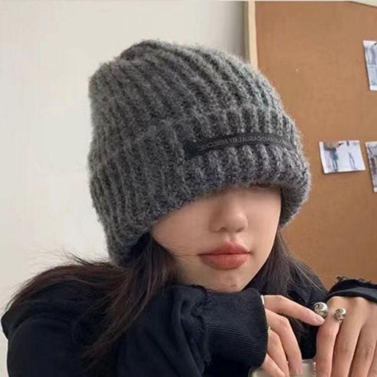 겨울모자 여성비니 따뜻한 겨울 방한 비니 모자 가을 따뜻한 겨울 여성 방한 비니 모자