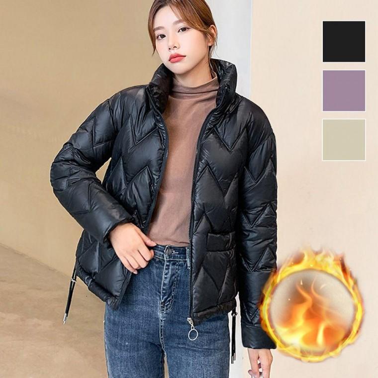 데일리 잠바 점퍼 퀼팅 겨울 가을 여성 경량 숏패딩